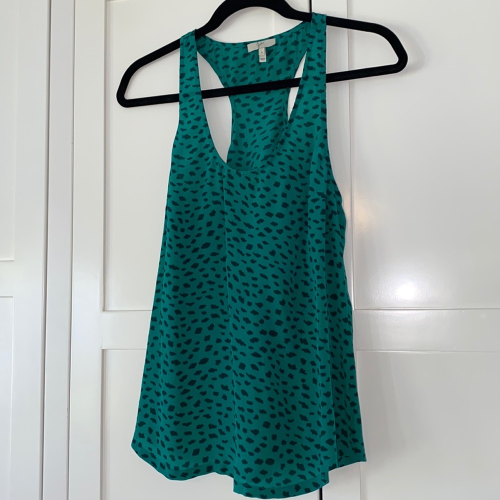 Joie sz small racer back silk tank excellent condition
